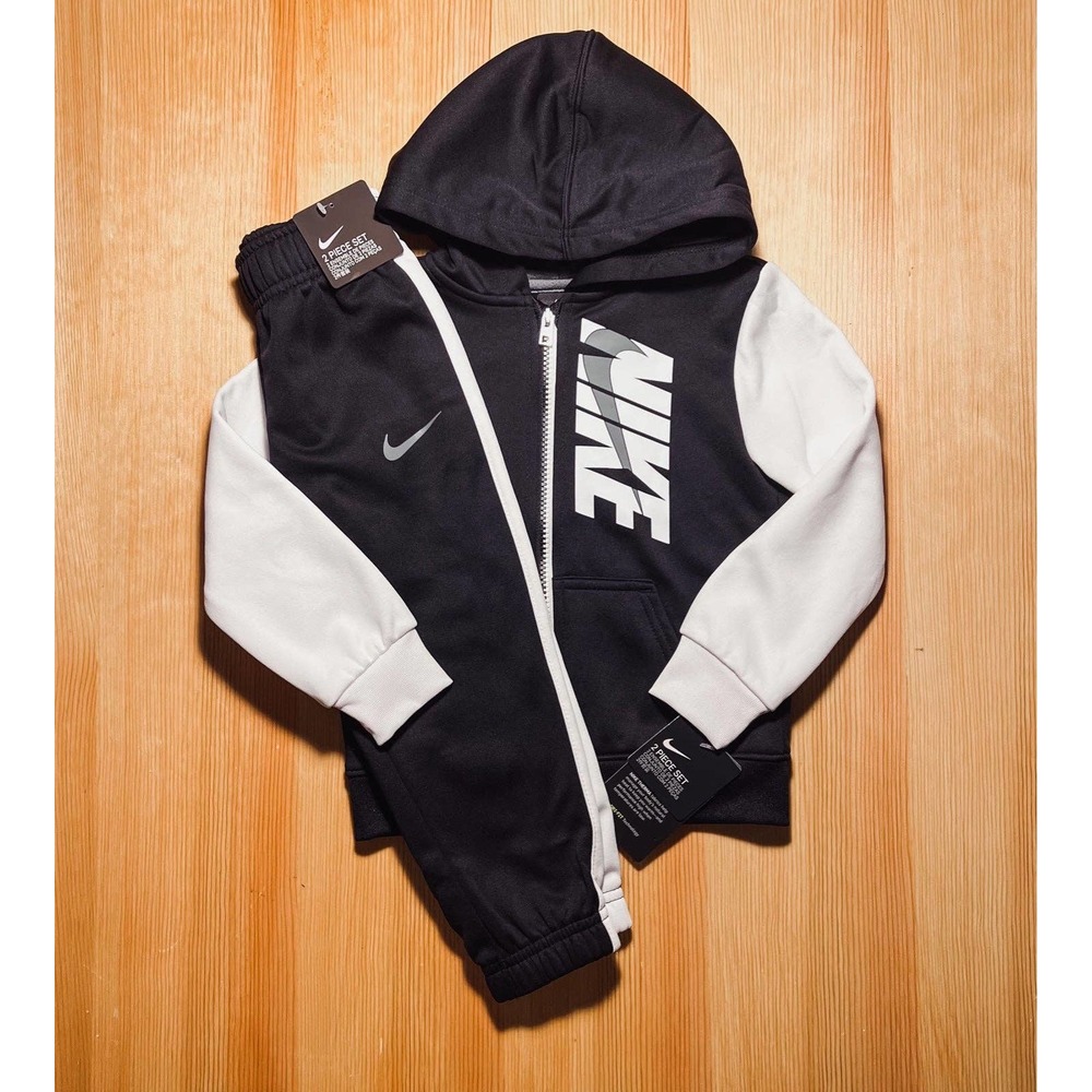 Nike Boys Dri-Fit Tracksuit Jacket & Pants - Picture 5 of 8